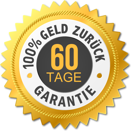 60 Tage Geld-zurück-Garantie